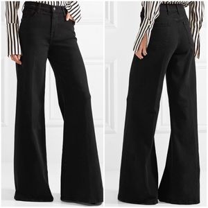 FRAME Denim Le Palazzo high-rise wide-leg jeans